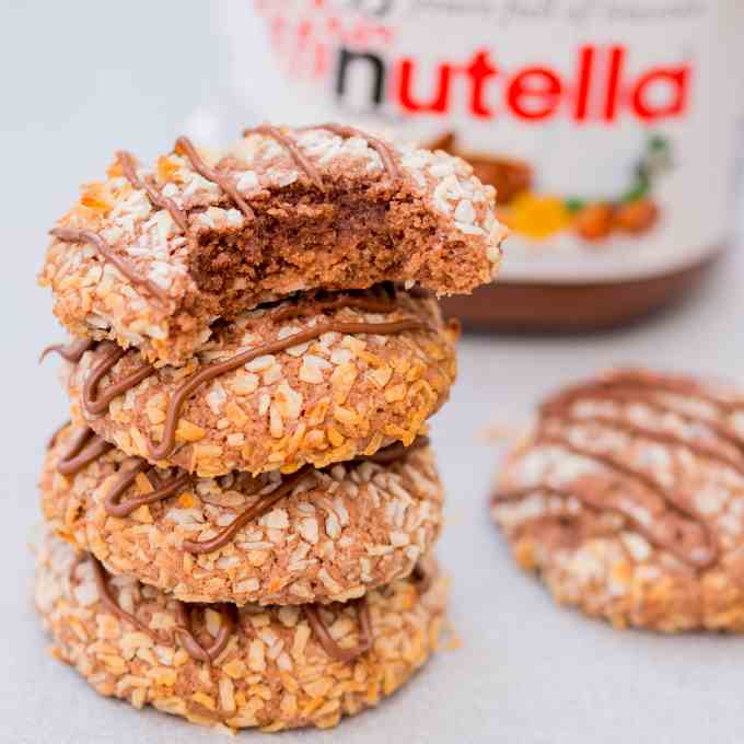 Gluten Free Chocolate Coconut cookies