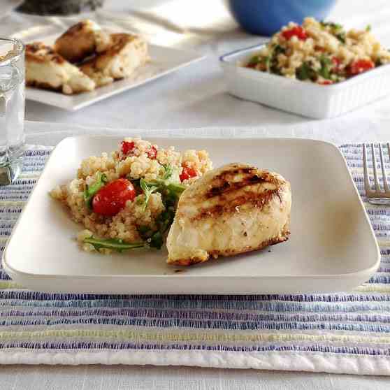 Lemon-Herb Chicken with Quinoa