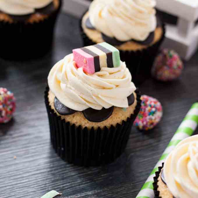 Liquorice Allsorts Cupcakes