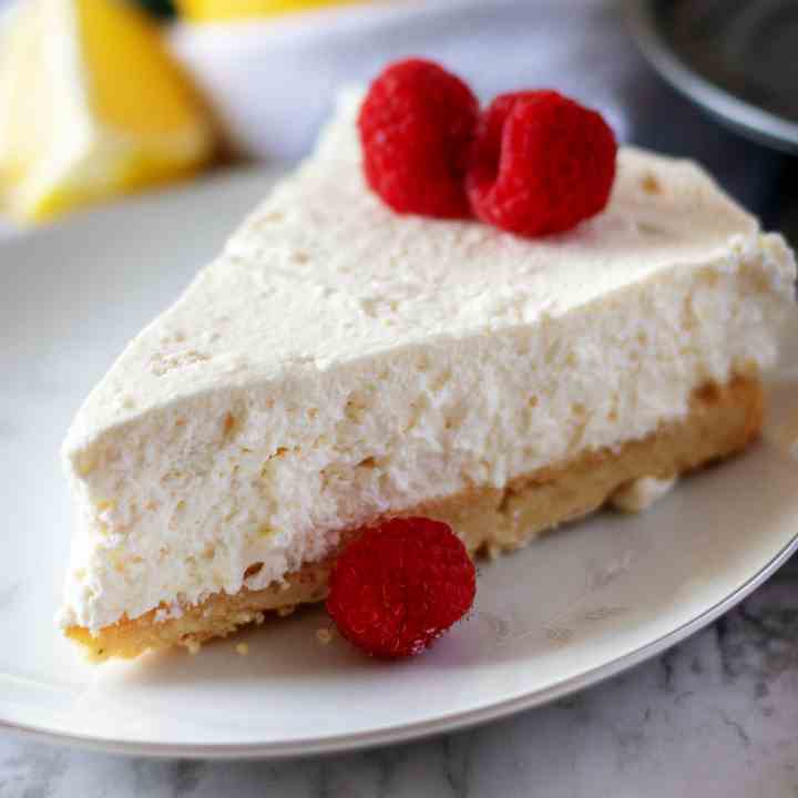 Italian lemon Ricotta Cheesecake