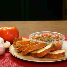 Heritage Tomato Bruschetta