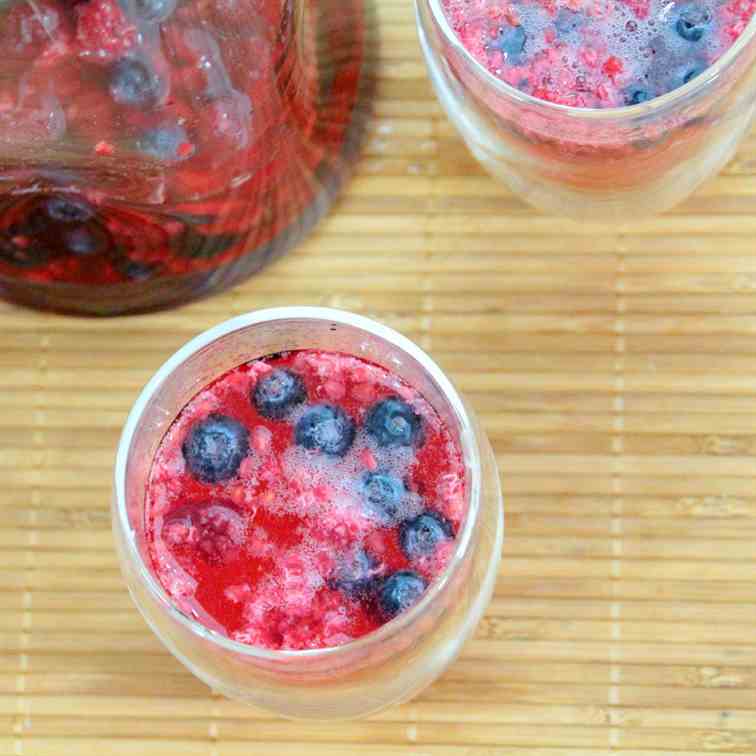 Red, White and Blue Sangria