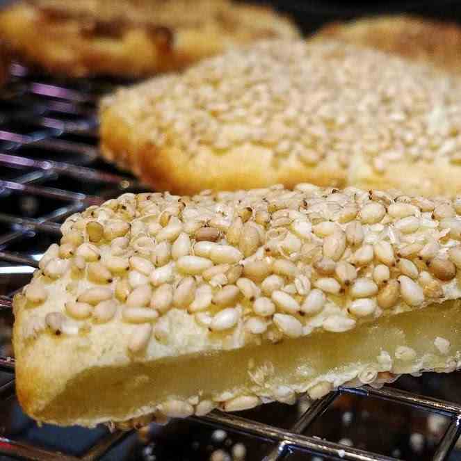 Sesame Crusted Sweet Potato Cakes