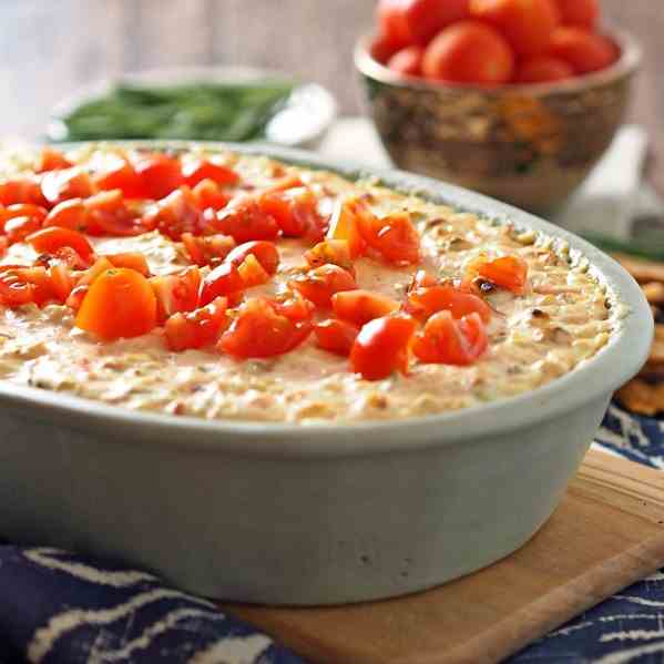 Hot Bacon Feta Dip