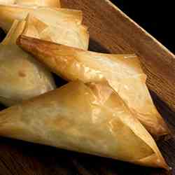 Feta Cheese Filled Filo Turnovers