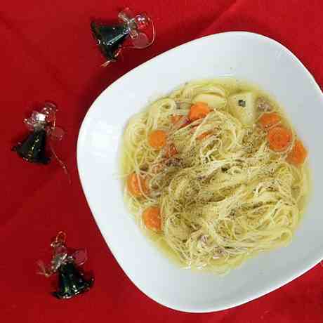 Capelli d'angelo Soup