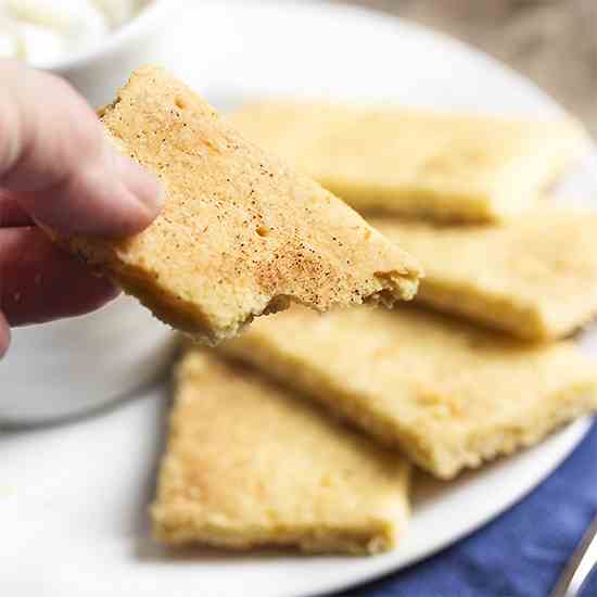 Lemony Shortbread Cookies