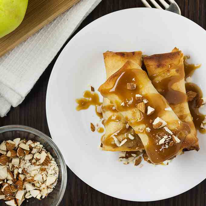 Baked Apple Turon