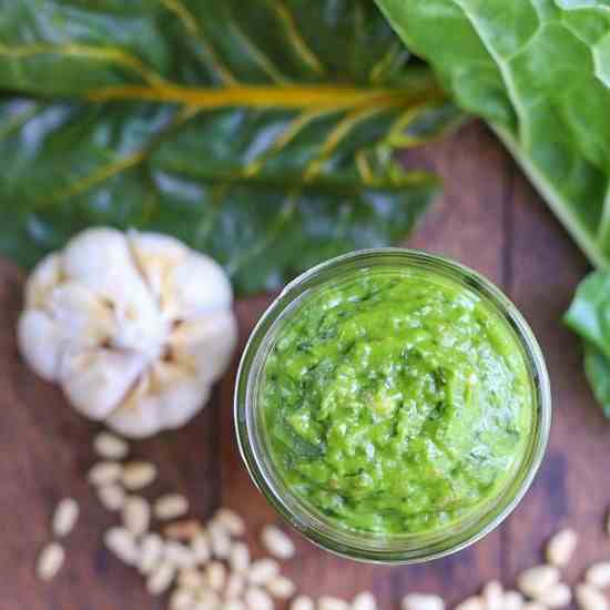 Swiss Chard Pesto 