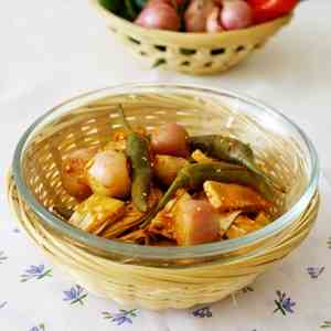 Sri Lankan Pickle with Baby Jack fruit