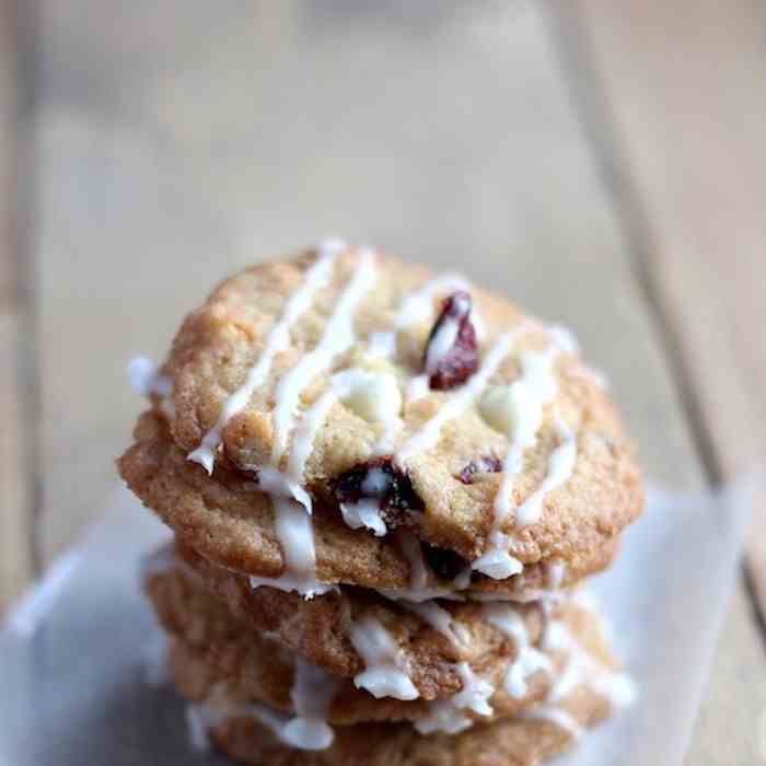 Orange Cranberry White Chocolate Chip Cook