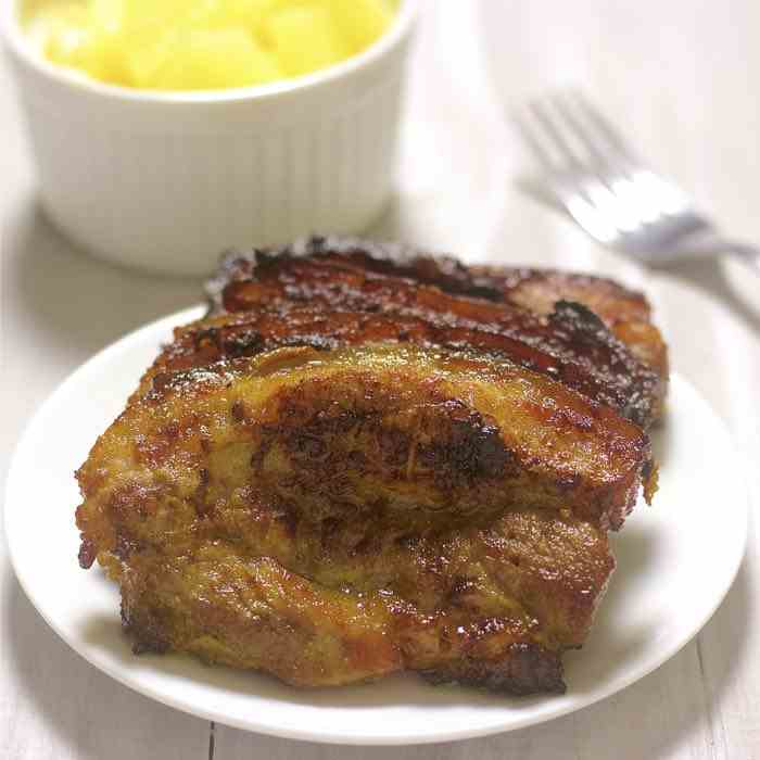 Aloha Grilled Pork Belly
