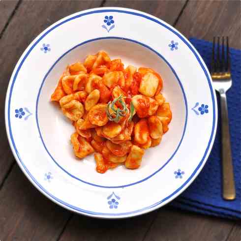 Easy homemade cavatelli