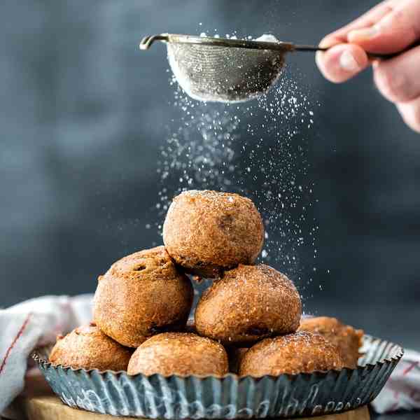 Fried Brownie Truffle Bites