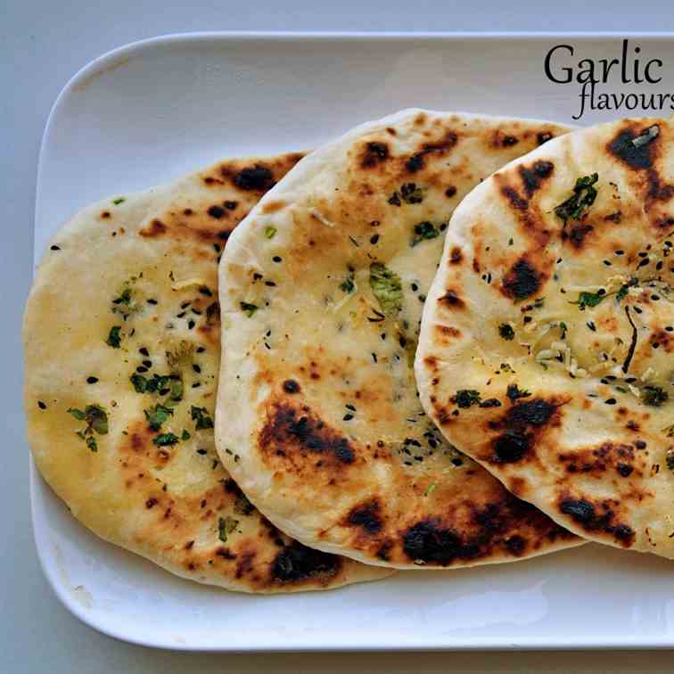 Garlic butter naan