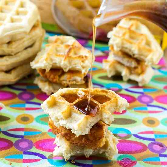 Chicken and Waffle Sliders