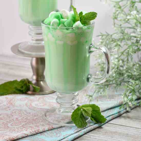 Minty Kiss Hot Chocolate