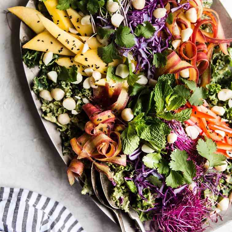 Tropical Kale Salad