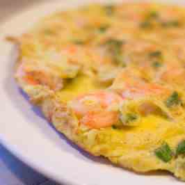 Shrimp Omelette