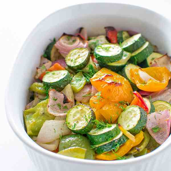 Baked Mediterranean Vegetables