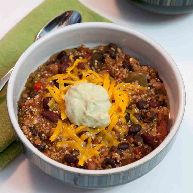 Vegetarian Quinoa Chili