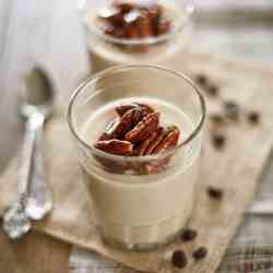 No Sugar Coffee Panna Cotta 