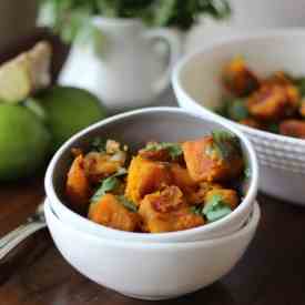 Thai Roasted Kabocha Squash