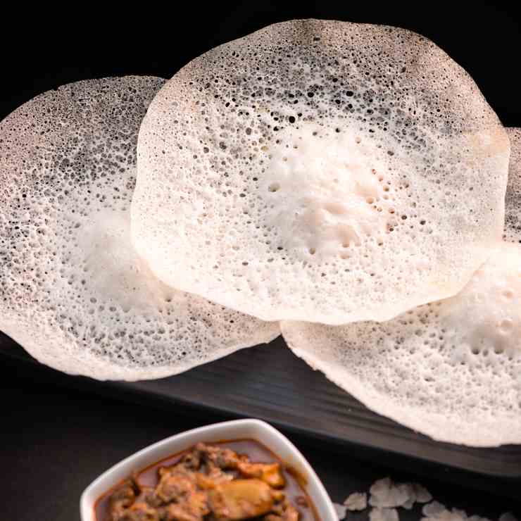 Kerala Palappam Without Coconut
