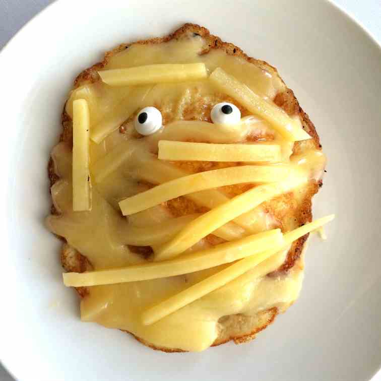 Cheesy Egg Mummy