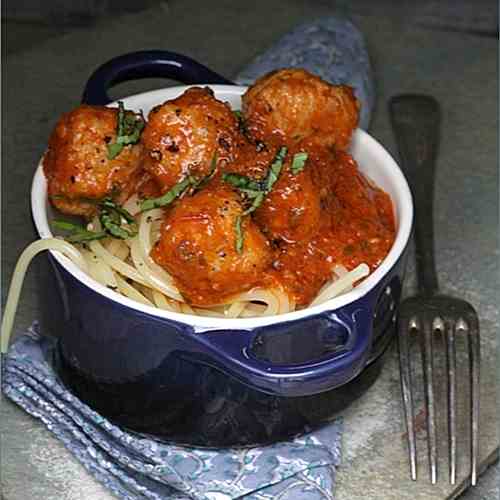 Truly Tender Meatballs in Rich Tomato Sauce