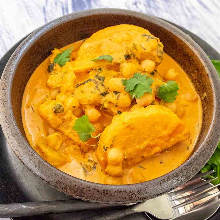 Thai Red Curry Chickpeas Butternut Squash