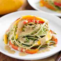 Mango Veggie Noodle Bowls