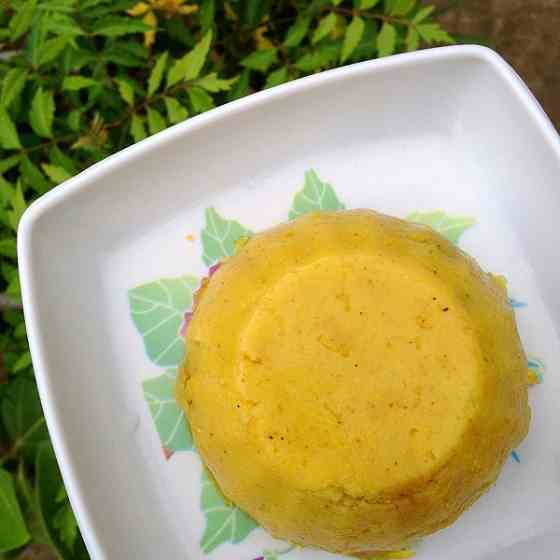 Mango flavored rava sheera