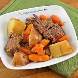 Basic Dutch Oven Pot Roast