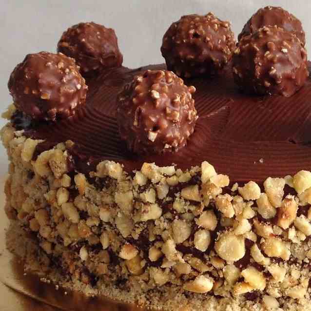 Ferrero Rocher Cake