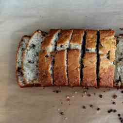 Boozy Chocolate Chip Banana Bread