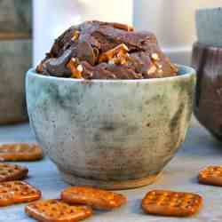 Chocolate Pretzel Frozen Custard