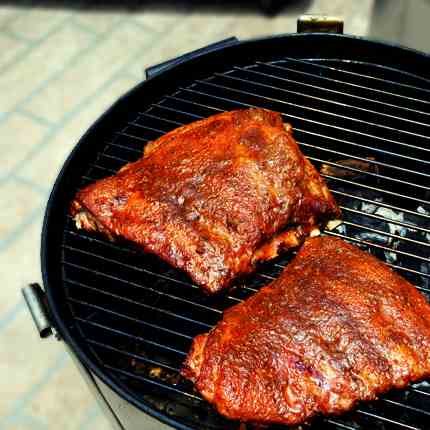 Smoking Pork Spare Ribs