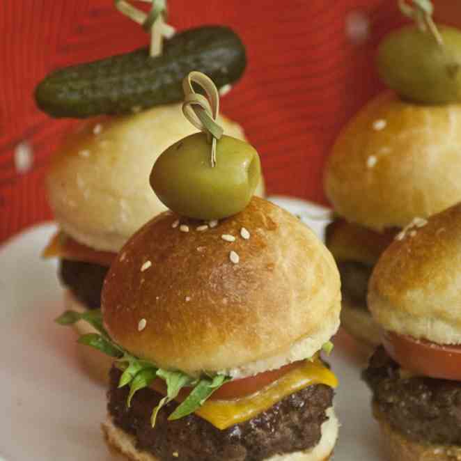 Mini Brioche Beef Sliders