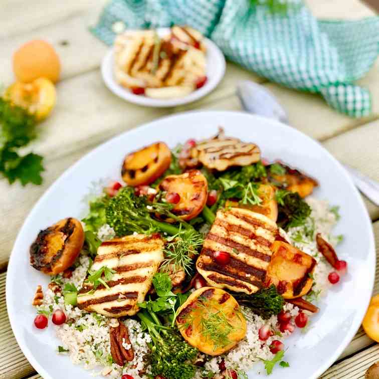 Herby barley couscous with chipotle