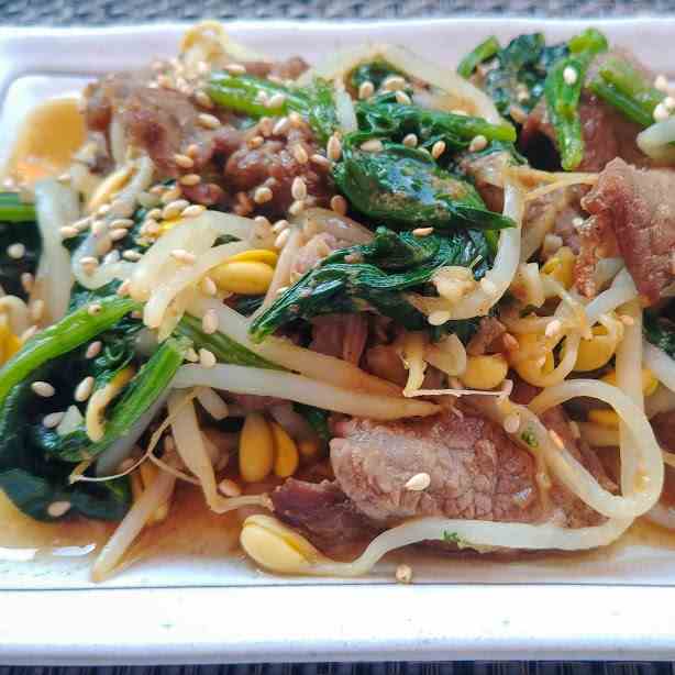 Korean Beef with Veggies