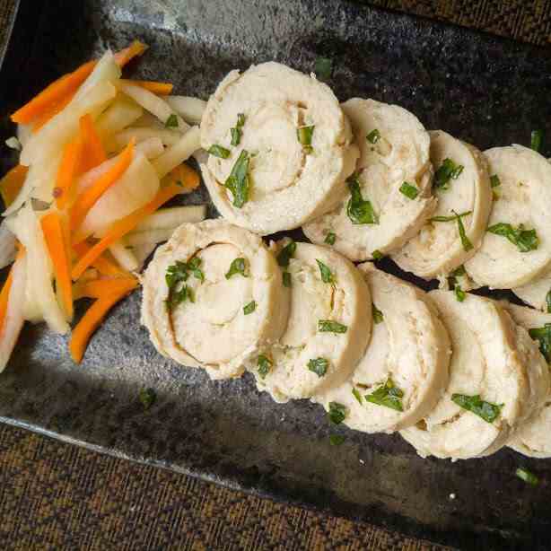 Garlic Chicken Roll