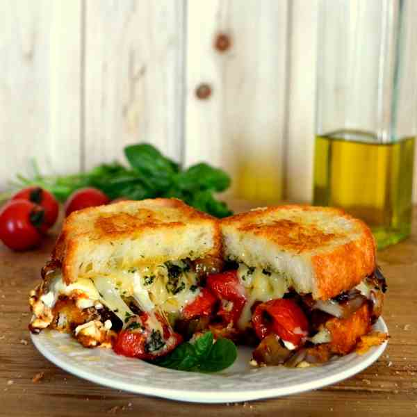 RATATOUILLE GRILLED CHEESE