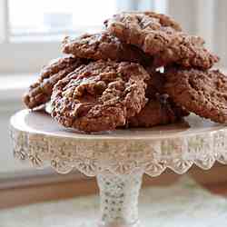 Nutella Oatmeal Cookies