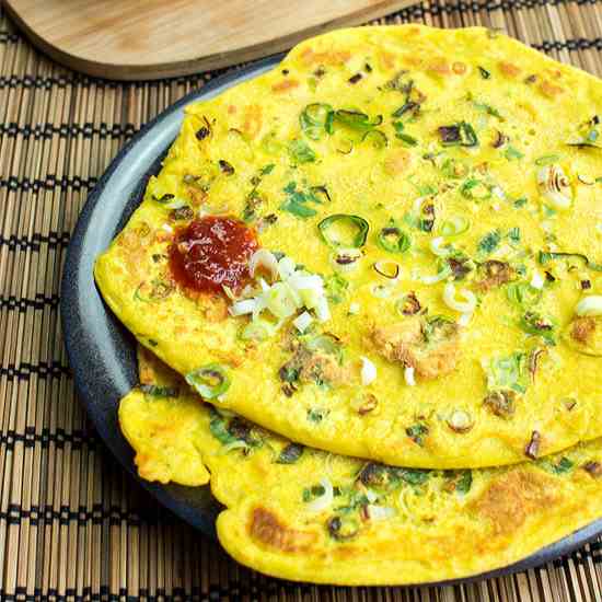 Chickpea Flour Pancakes
