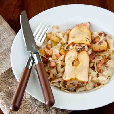 Apple Wrapped Salmon