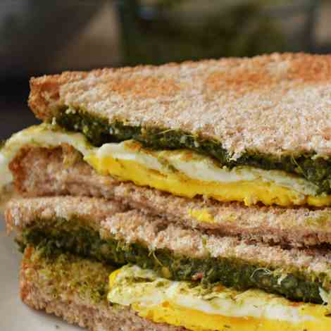 Coriander Bread Sandwich