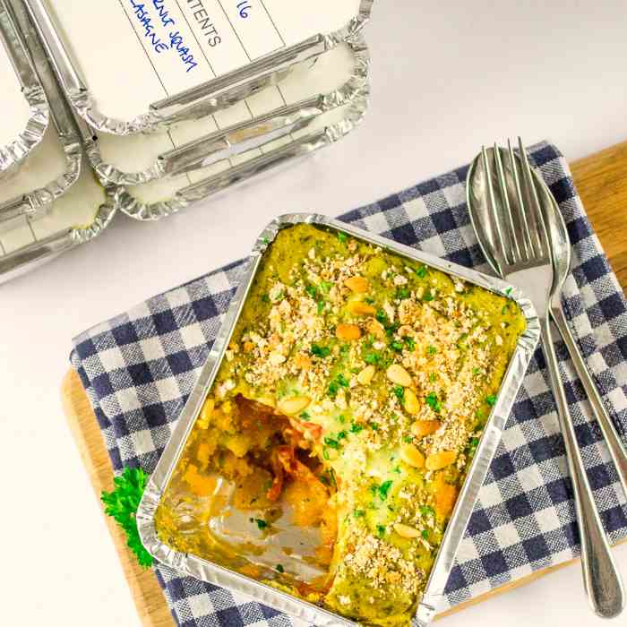 Butternut - Creamy Pesto Vegan Lasagne