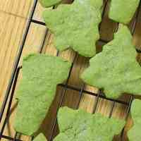 green tea cookies.