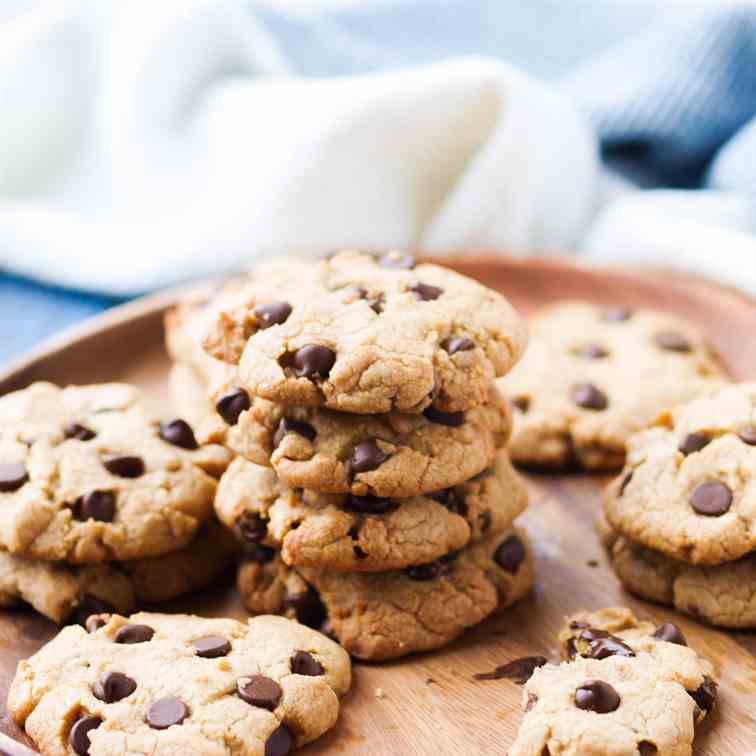 High Altitude Chocolate Chip Cookies